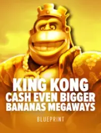 king kong cash even bigger bananas megaways slot logo